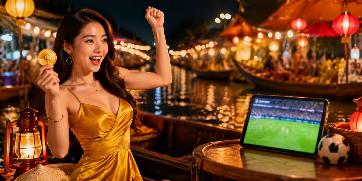 Người dùng Hà Nội theo dõi cá cược thể thao tại chợ đêm trên điện thoại
