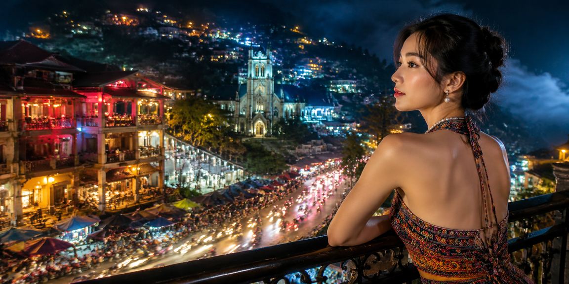 Người dùng Sapa đặt cược thể thao trực tuyến trong ánh đèn neon về đêm